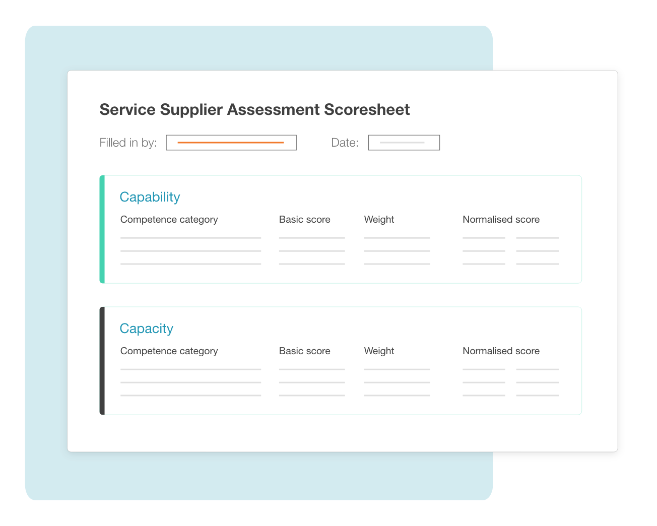 Cognidox-Supplier-Scorecard
