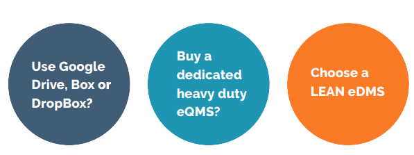 Medical device QMS - what are your options?