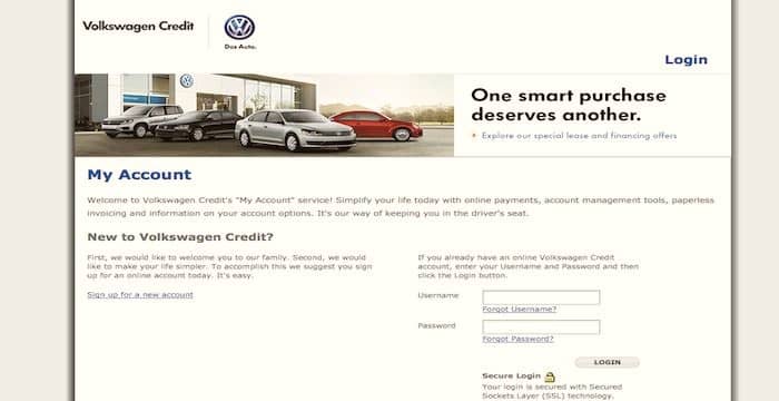 VWCredit-Login